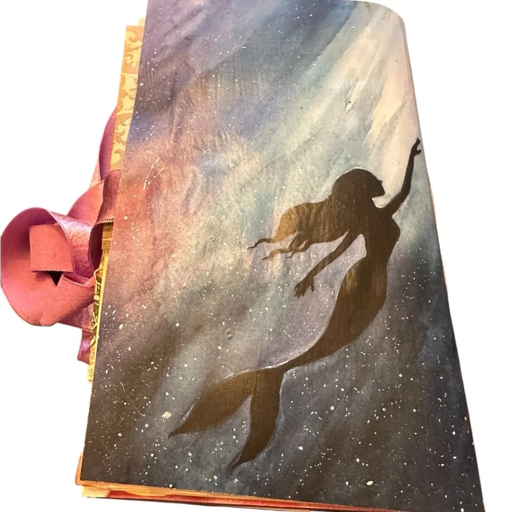 Handmade Under the Sea Mermaid Junk Journal